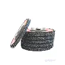 3_صنفرة مروحية ازرق استانلس فولكر تركى قطر 4.5 بوصة.webp