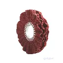 1_لباد ماتور مموج تركی احمر خشانة وسط قطر 10 بوصة.webp