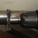 فرشة سلك استانلس 2 بوصة مستديره بالاكس 6 مللي.webp