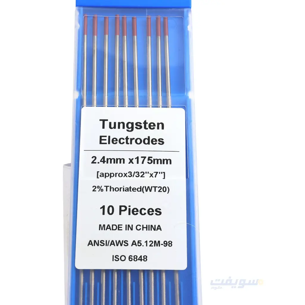 7-عدد 10 ابرة لحام تنجستين جودة عالية مقاس 2.4 مملي في 175 .webp