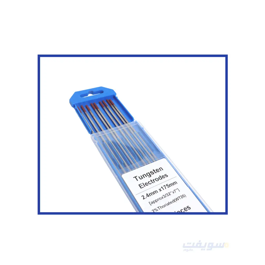 3-عدد 10 ابرة لحام تنجستين جودة عالية مقاس 2.4 مملي في 175 .webp