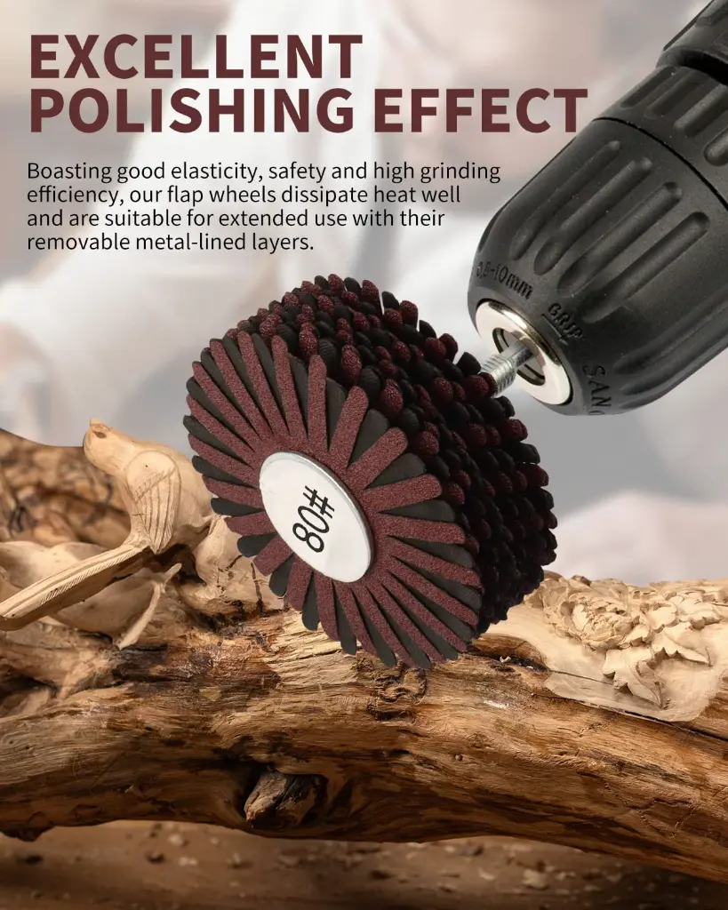 فرش صنفرة اكس 80 مملي في 40 مم قطع لتنظيف الاخشاب بعد قطع cnc.webp