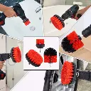 فرشة بلاستك 4 بوصة احمر بالاكس 6 مللي.webp