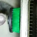 فرشة تنظيف بلاستيك 4 بوصة – شعيرات خضراء قوية – تركب على شنيور (أُكس 6 مم) من CONVEX (2).webp