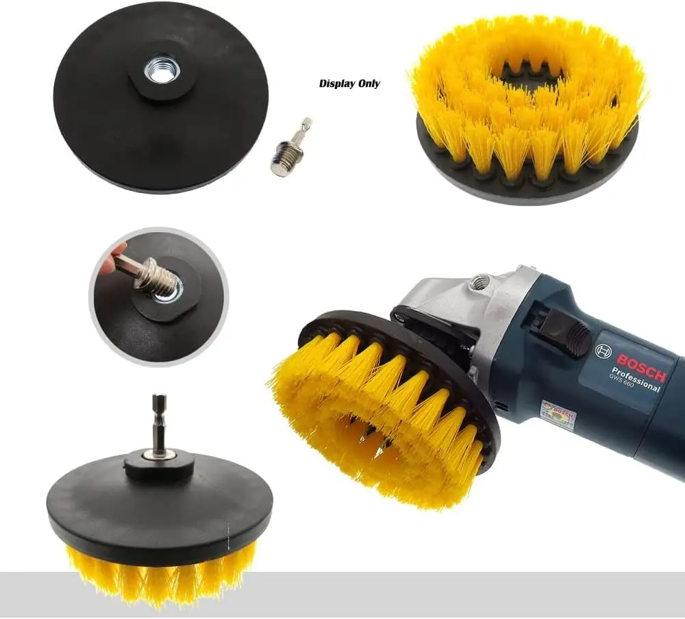 فرشة بلاستك 6 بوصة اصفر صاروخ.webp