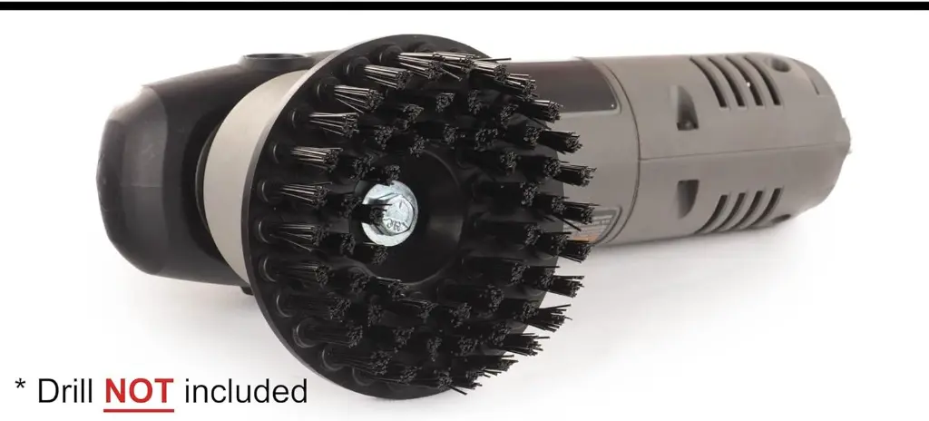 فرشة بلاستك 6 بوصة اسود صاروخ.webp