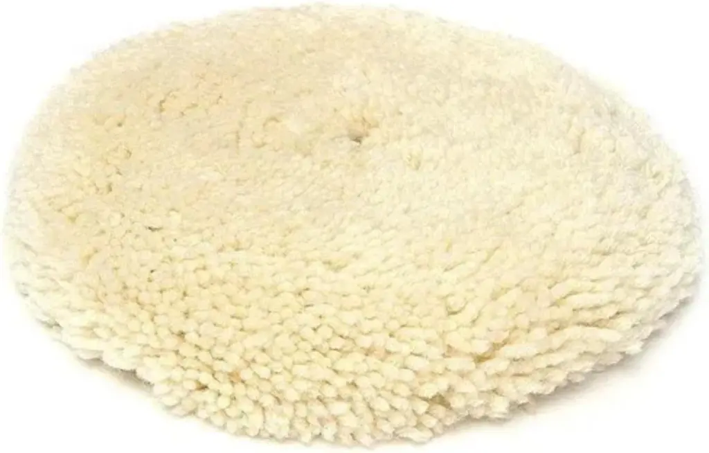 قرص تلميع صوف طبيعي 9 بوصة من DROMIRI – للتلميع الاحترافي لجسم السيارة والأثاث اللامع (3).webp