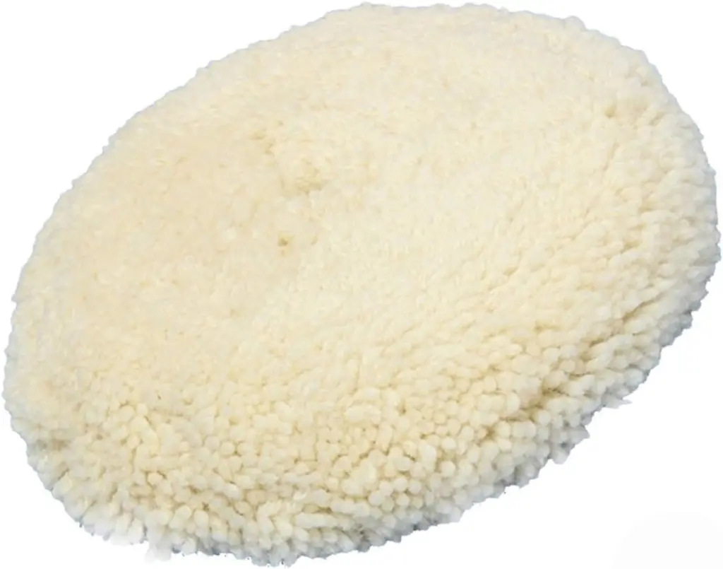 قرص تلميع صوف طبيعي 9 بوصة من DROMIRI – للتلميع الاحترافي لجسم السيارة والأثاث اللامع (5).webp