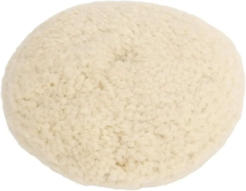 قرص تلميع صوف طبيعي 9 بوصة من DROMIRI – للتلميع الاحترافي لجسم السيارة والأثاث اللامع (7).webp