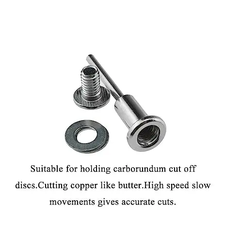 طقم 6 قطع حامل أقراص قطع (ماندريل) شانك 18 إنش لأدوات الروتاري – HSS عالي الجودة (6).webp