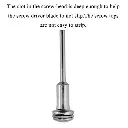 طقم 6 قطع حامل أقراص قطع (ماندريل) شانك 18 إنش لأدوات الروتاري – HSS عالي الجودة.webp