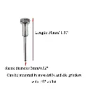 طقم 6 قطع حامل أقراص قطع (ماندريل) شانك 18 إنش لأدوات الروتاري – HSS عالي الجودة (3).webp