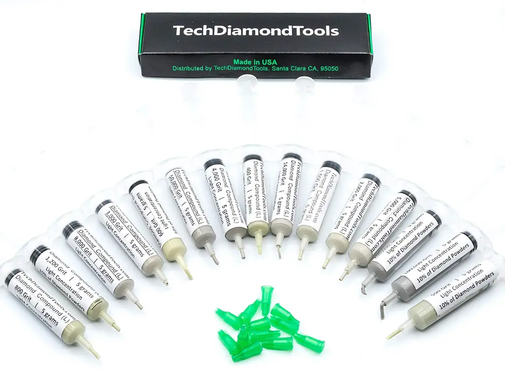 طقم معجون التلميع الماسي من TechDiamondTools قريبا
