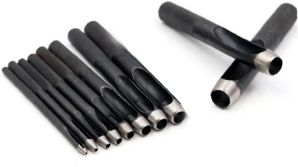 مجموعة TOSSPER لقطع الثقوب في الجلد 