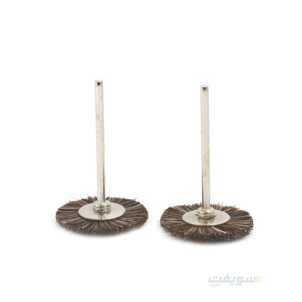  طقم 2 فرشة تلميع بشعيرات شعر حصان بالأكس 3 ملم من CONVEX – تلميع آمن للأسطح الحساسة