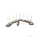 طقم 10 فرش تلميع بشعيرات شعر حصان بالأكس 3 ملم من CONVEX – تشطيب ناعم احترافي بكمية عملية 