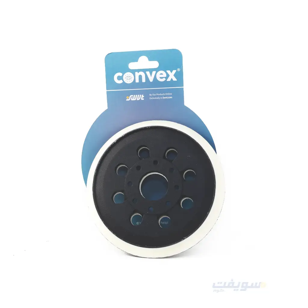 قاعدة اسكوتش هواء 5 بوصة Long Hook – تثبيت أقوى، صنفرة أنظف من CONVEX