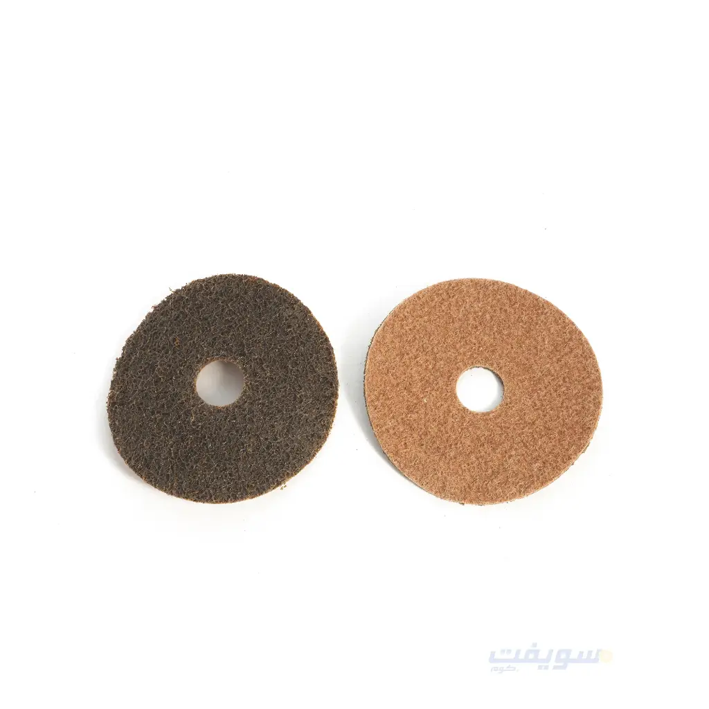 لباد إيطالي عسلي وش وظهر للتجليخ – 5 بوصة للصاروخ من 123 تشطيب ناعم أداء عالي بجودة إيطالية أصيلة ✨