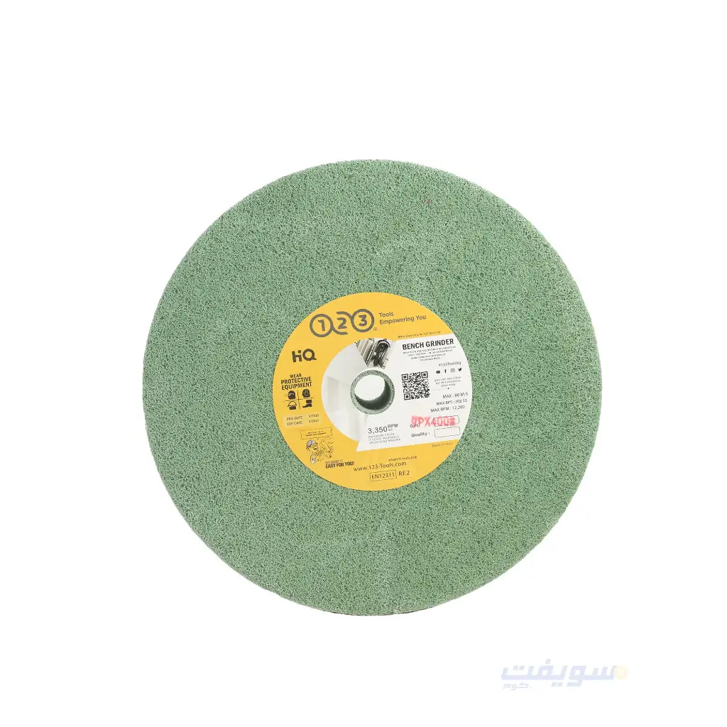  قرص لباد موتور مضغوط زيتي كثافة عالية خشانة 400 مقاس 8×2 بوصة من 123 للاستخدام الصناعي