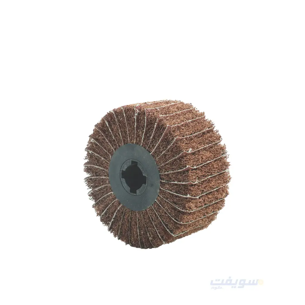  درام لباد وصنفرة راق و راق – إيطالي | مقاس 10×5 سم | أداء مزدوج | تشطيب مثالي للأسطح المعدنية