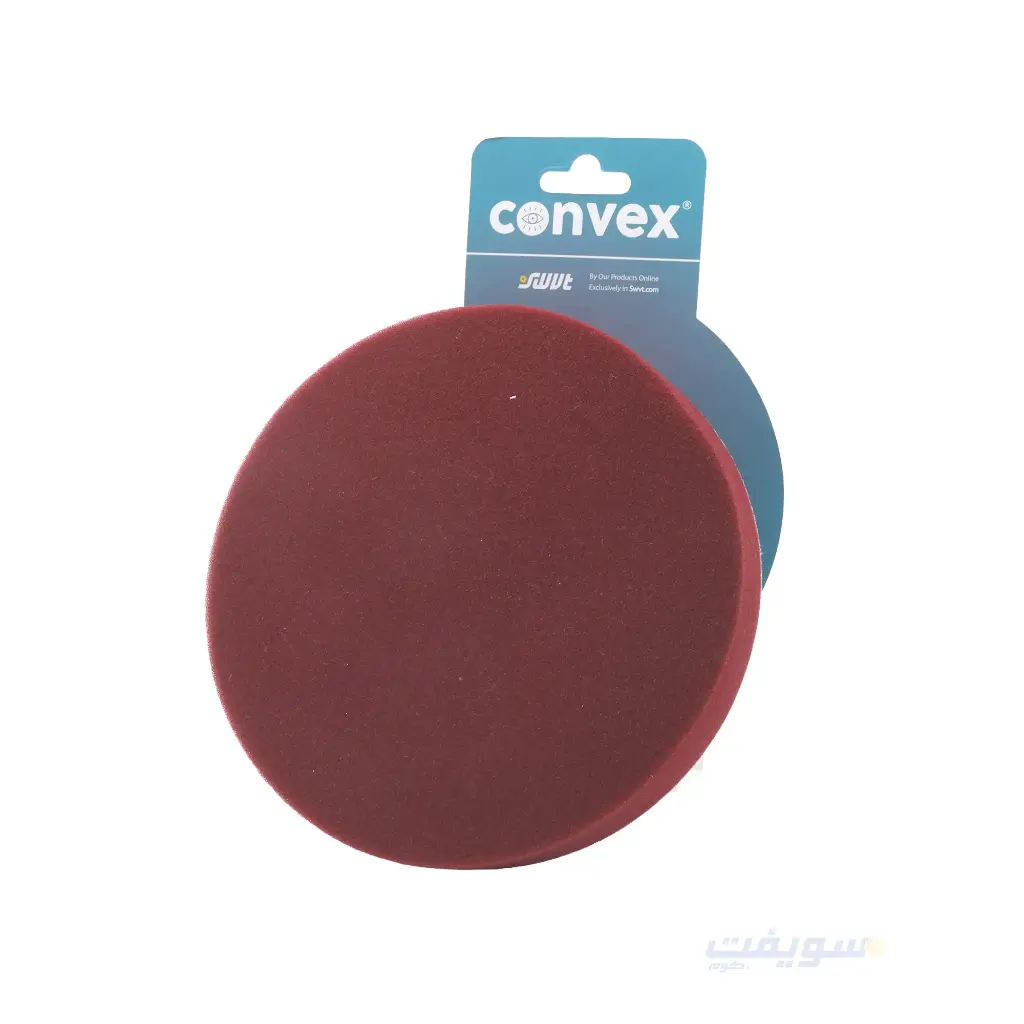  إسفنج تلميع 6 بوصة – موديل أمريكي من CONVEX | سطح أوسع... لمعان أوضح