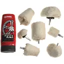 طقم عجلات التلميع للدرل – 8 قطع متعددة الاستخدامات لتلميع احترافي ودقيق