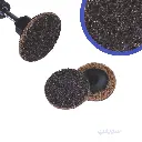 طقم أقراص صنفرة لباد SATC للتبديل السريع – 46 قطعة بقطر 2 بوصة مع حامل 1/4 إنش