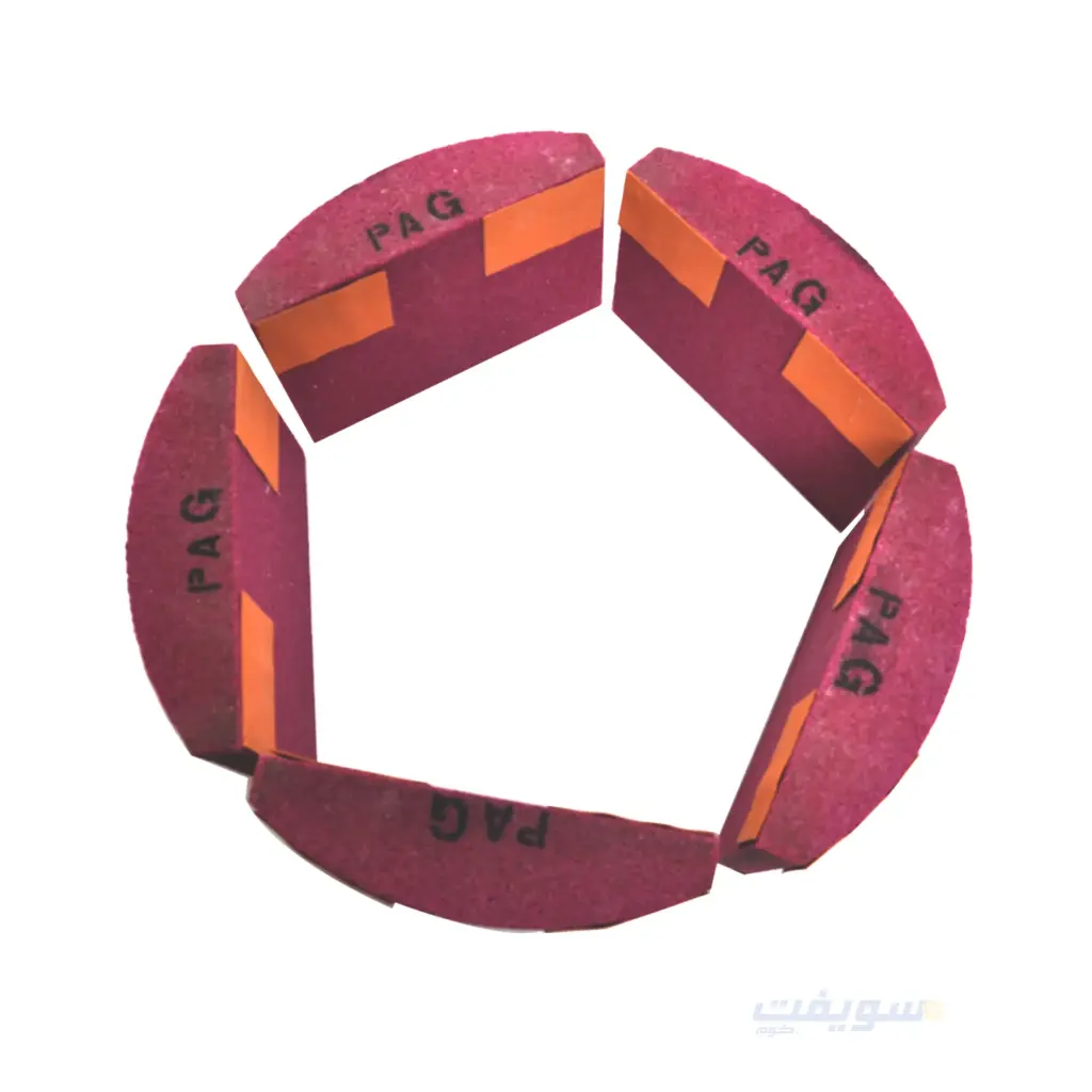  حجر مقشطة منحني Segment – مقاس 286×201×76 – كود PA 24G-وردى