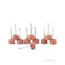 رؤوس تجليخ أسطوانية 16 مم – طقم 10 قطع من CONVEX قوة صنفرة دقيقة تناسب كل مشروع! 