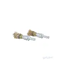 فرشة سلك دقن حديد 12 مم – ماركة 123 | مطلية بالنحاس – لإزالة الصدأ والطلاء باحترافية