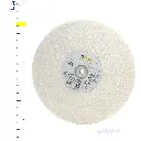 حجر جلخ مستقيم 10×1×1 أبيض – أداء احترافي بتركيبة باردة من أكسيد الألومنيوم